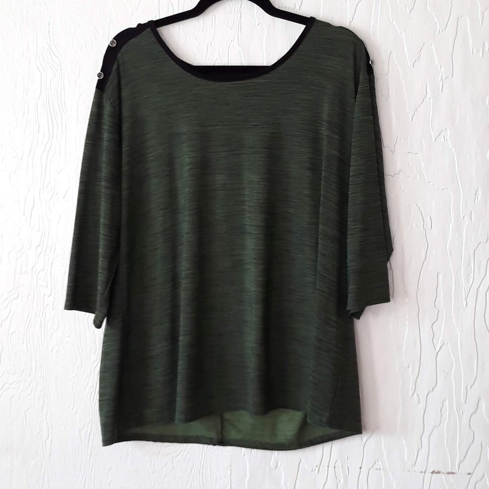 Olive Green Top